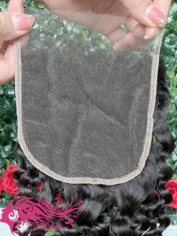Csqueen Raw Straight Hair 2 Bundles with 5*5 HD Lace Closure 100%Human Hair Csqueen Raw Straight Hair 2 Bundles with 5*5 HD Lace Closure 100%Human Hair